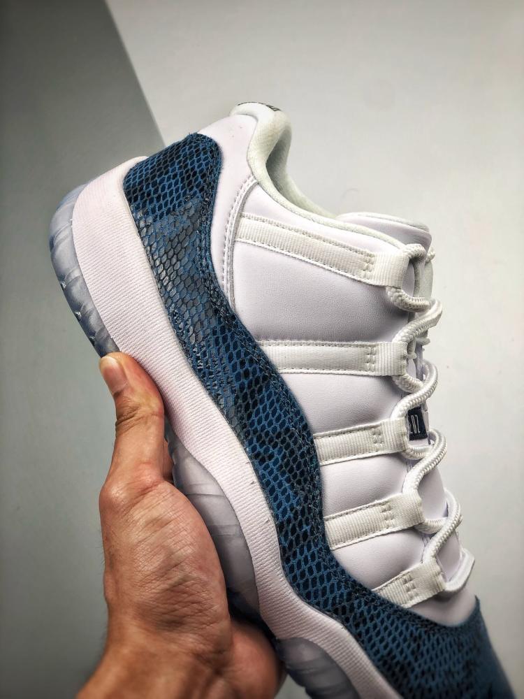"navy snakeskin" aj11午夜蓝/蓝蛇纹