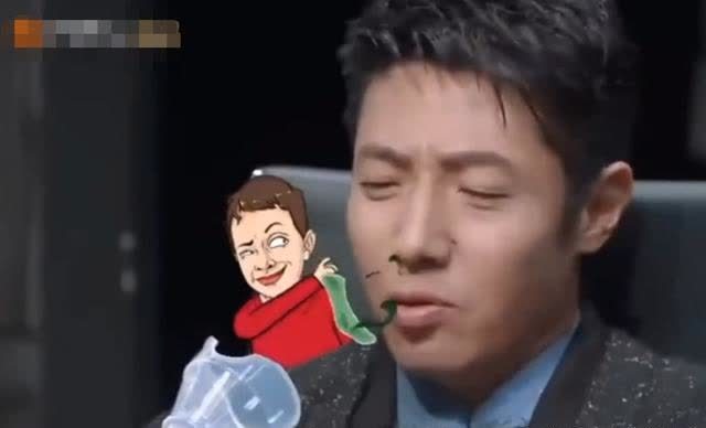 所以便被网友变成了梗,并制作出了撒贝宁吸氧表情包