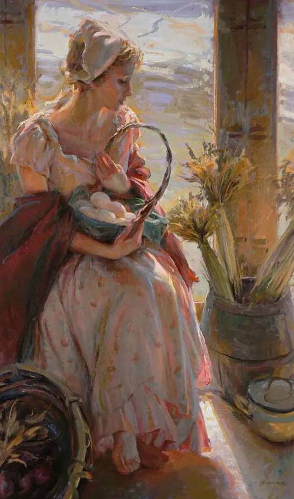 这位画家,就是一位光影魔术师!_腾讯新闻