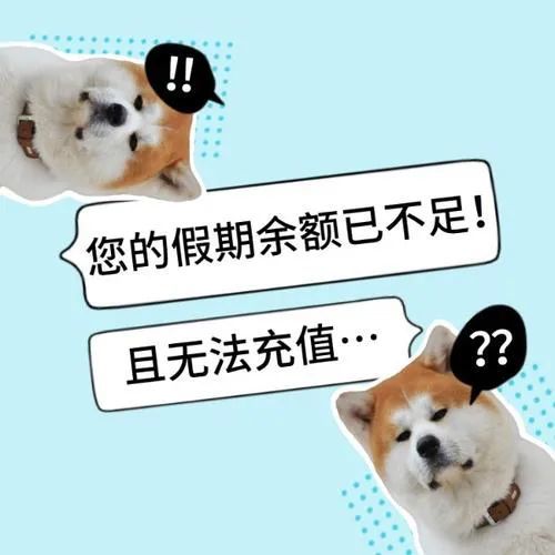 假期余额不足1天