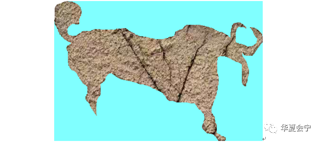 惊人发现:在白银境内最早见到的牛在岩画上