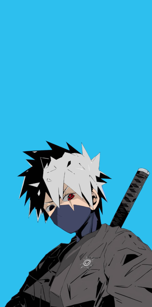 壁纸分享卡卡西孤独的稻草人