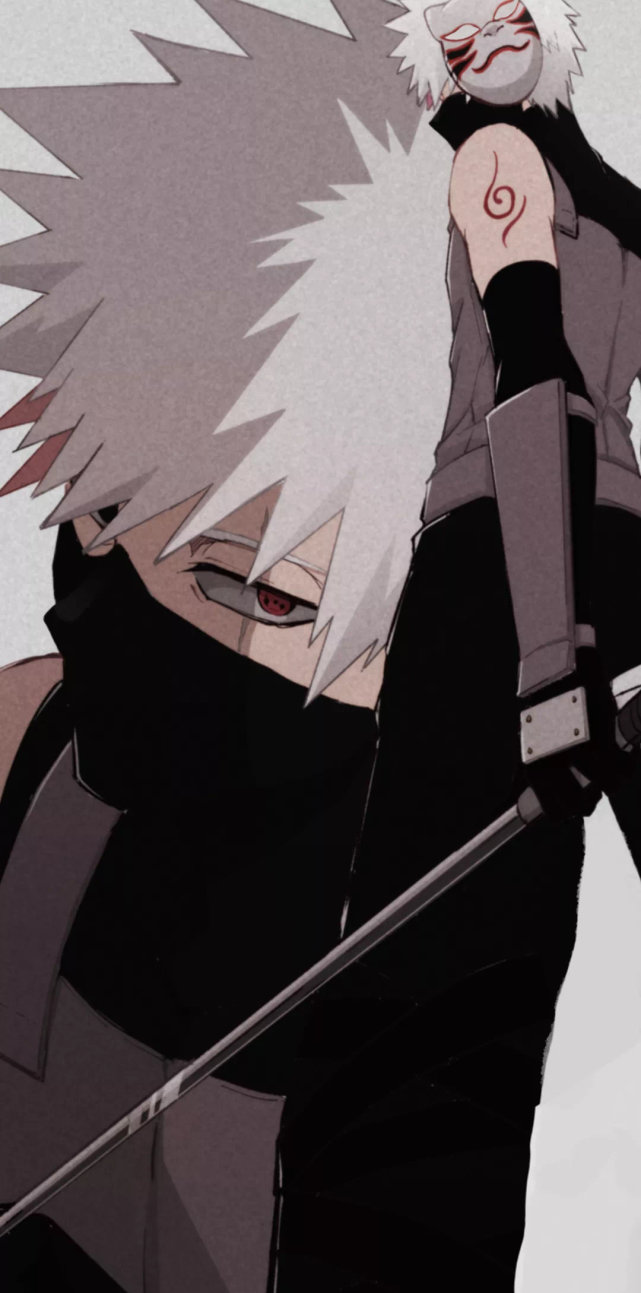 壁纸分享卡卡西孤独的稻草人