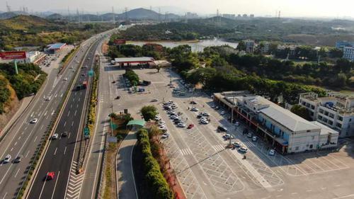 2月17日,广惠高速沙埔服务区