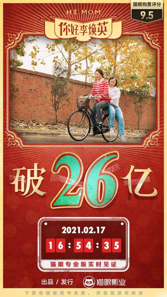 祝贺《你好，李焕英》票房破26亿：贾玲乔杉太适合演父女了_风尚中国网