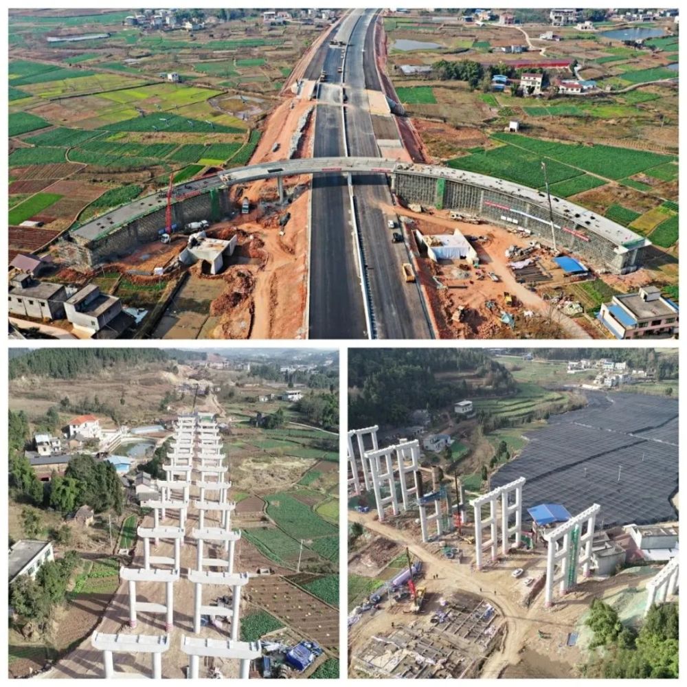 的成都经济区环线高速公路德简段成都三绕中江段建成通车,德遂高速,德