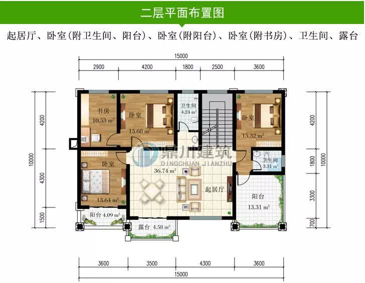 佔地150平方到180平方9套自建別墅圖紙農村建房不愁