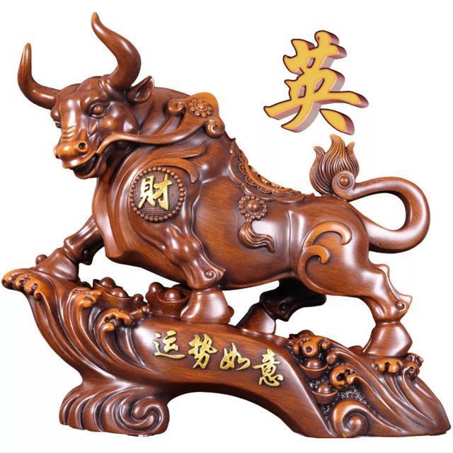 牛气冲天 摆件 图片