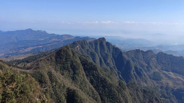 湘行游记:初一登白云山