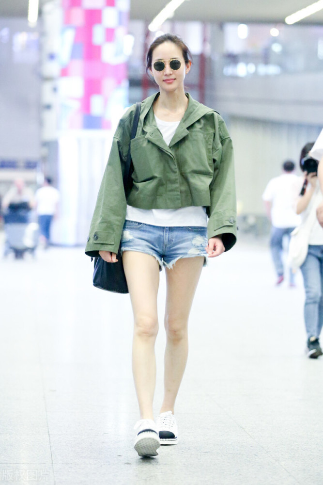 时尚明星张钧甯的全身照她的美是造物主的恩宠