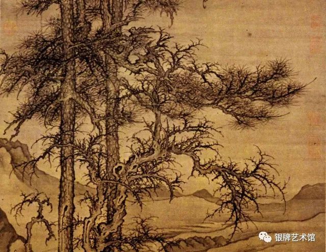 寒林平野图李成北宋中国名画鉴赏语音讲解三十二