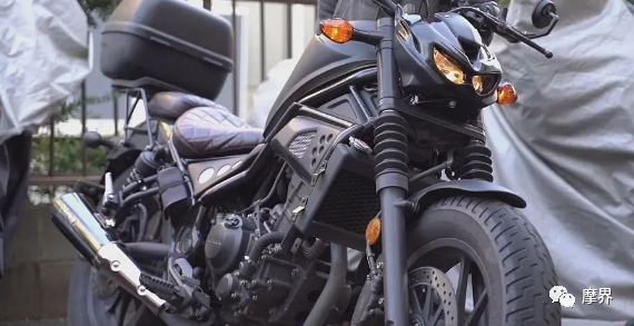 本田cm300改川崎z1000前脸