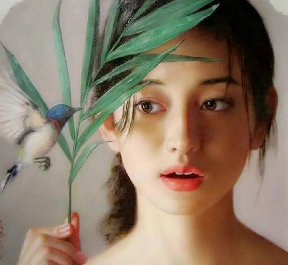 刘玫麟美女学霸却痴情绘画创作作品耐人寻味