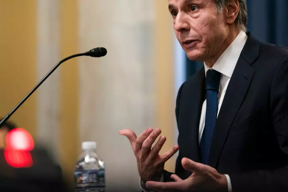 美国国务卿安东尼·布林肯(antony blinken)周三表示,美国将向世界