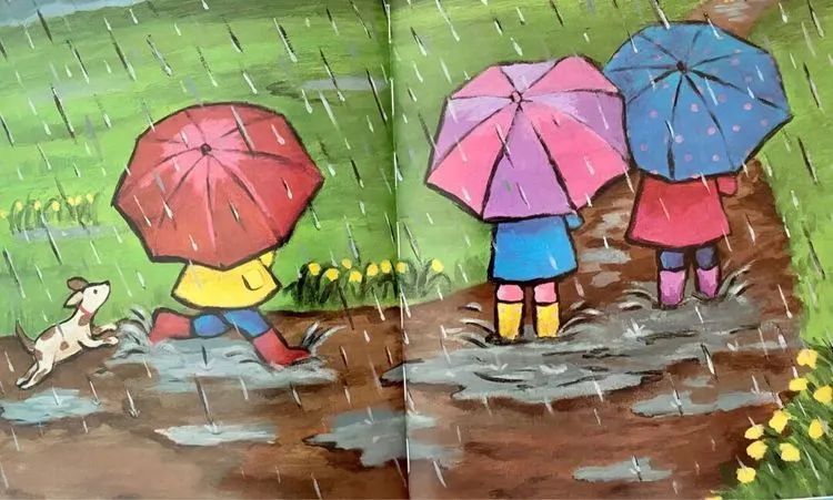 春天带着阳光而来,带着雨水而来,一颗种子会慢慢发芽.