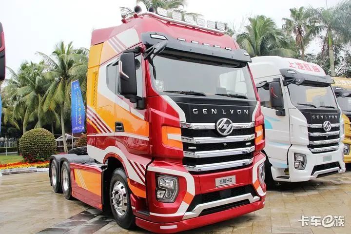 红岩杰狮h6牵引车,实力与颜值并存!