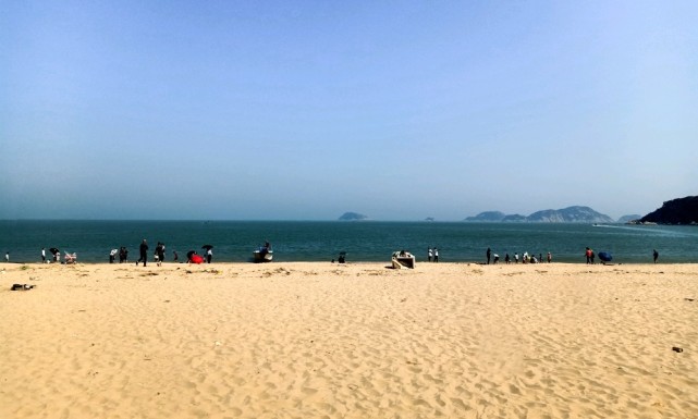 珠海海水最清澈的小众沙滩西沙滩