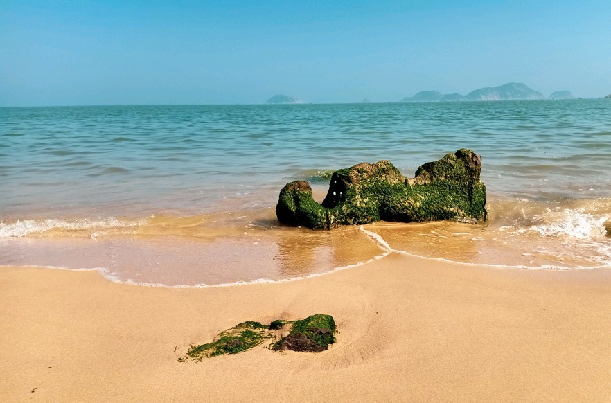 珠海海水最清澈的小众沙滩西沙滩