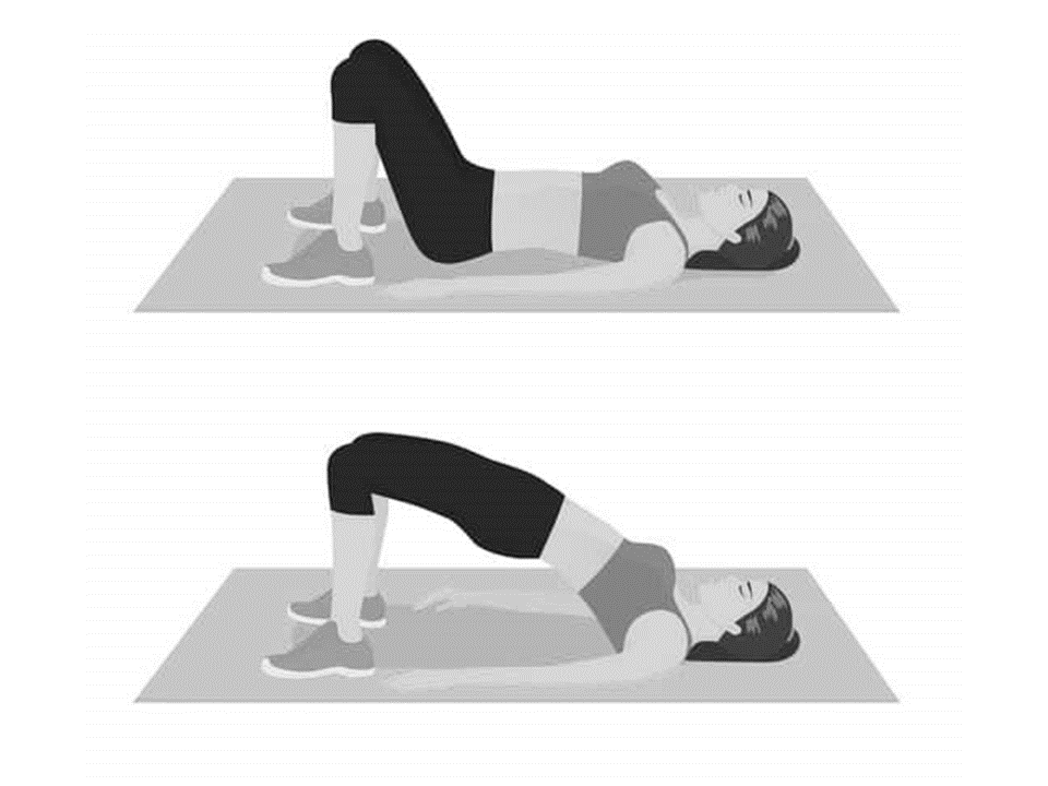 每天做100个臀桥,练七天,会有什么效果?