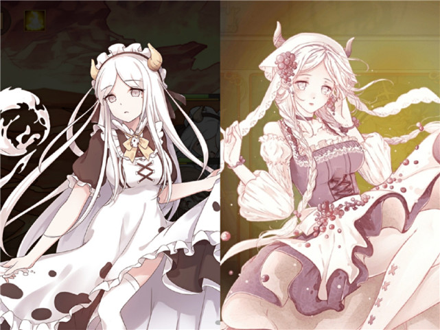 皮肤与立绘一般美,不是欧皇难收集|食之契约|皮肤|立绘|牛奶