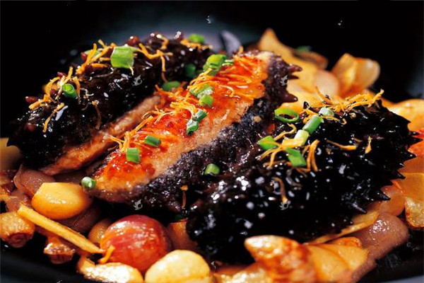 鲁菜--扒酿海参