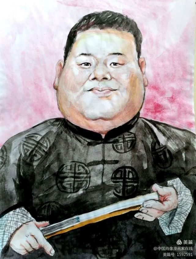 岳云鹏孙越肖像漫画