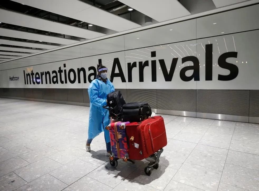 英国入境最新规定 英格兰酒店隔离 隔离检测预约开放 腾讯新闻