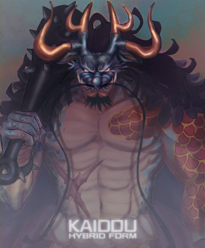 海贼王凯多鱼鱼果实的人形态你认为下列哪个符合他呢