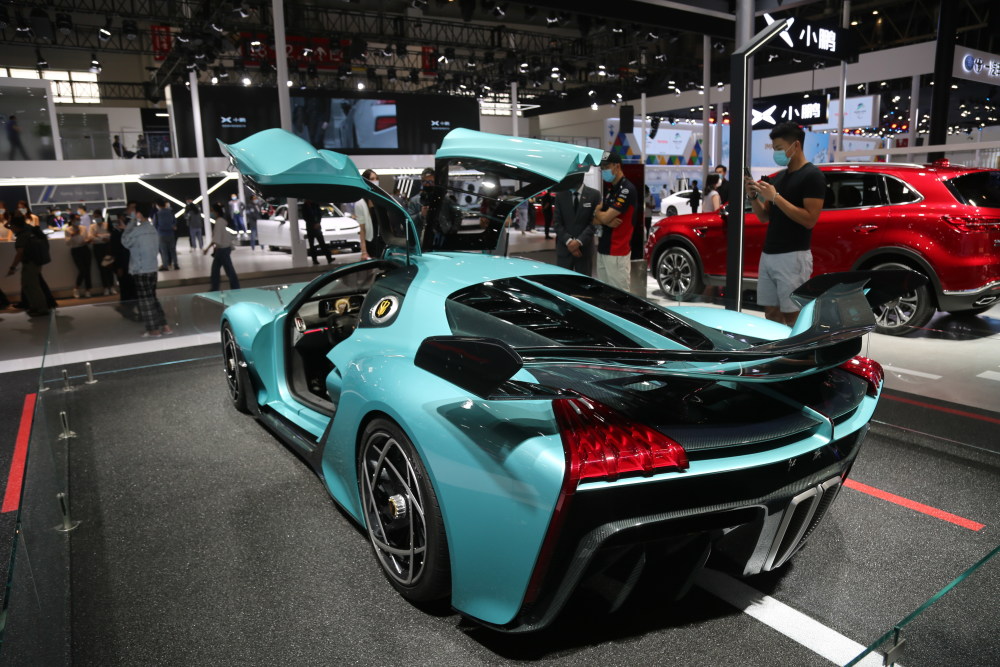 红旗s9超跑概念车,车展实拍,量产车价格或超千万!