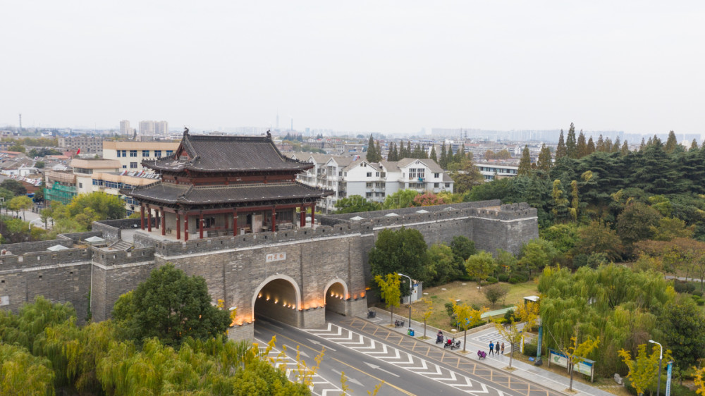 淮安古城墙图片