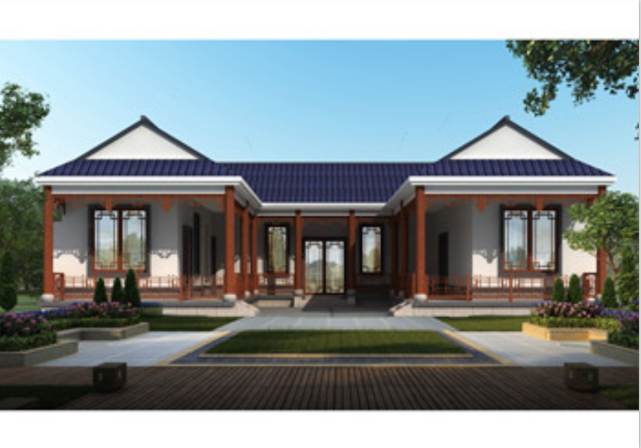 一层平房设计图农村