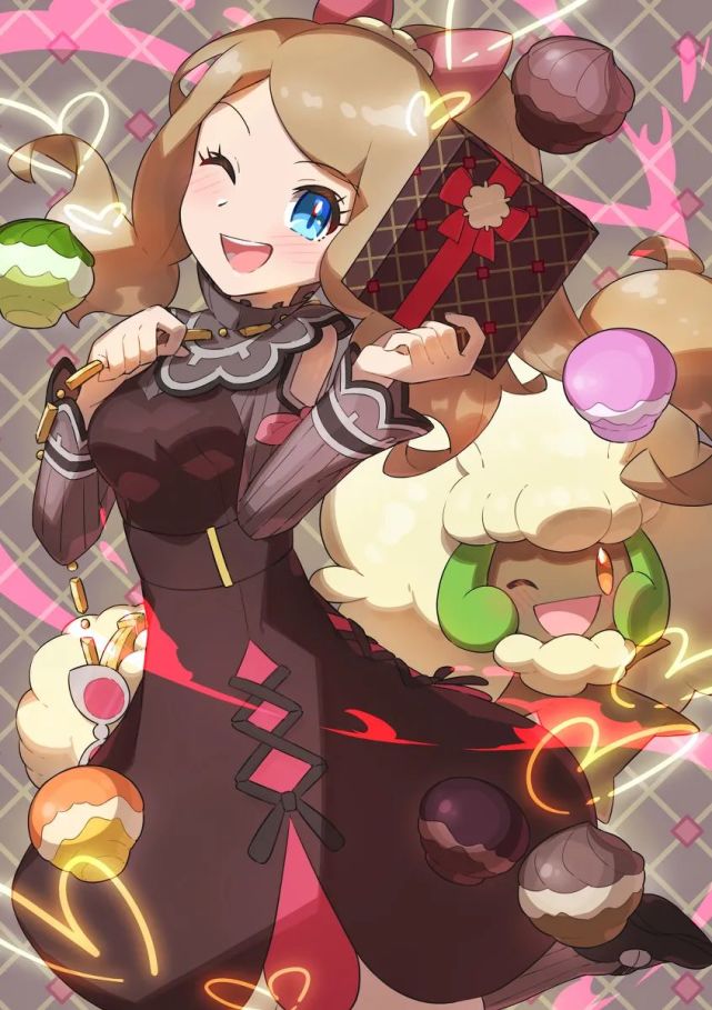 宝可梦小光x莎莉娜同人合集迟到的情人节礼物哈