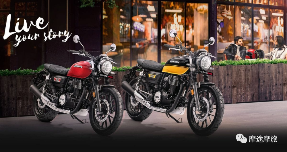 复古街跑亮相,2021本田cb350rs摩托全车细节!