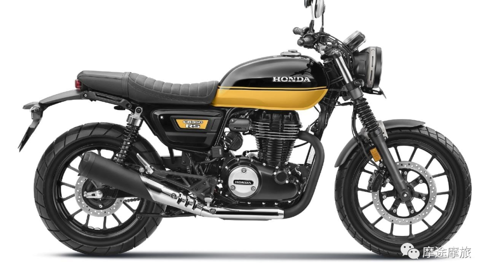 复古街跑亮相,2021本田cb350rs摩托全车细节!