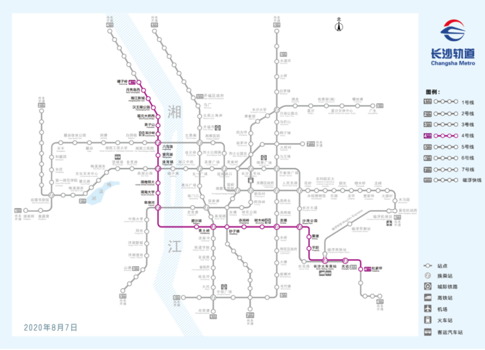 2021长沙地铁最新规划!