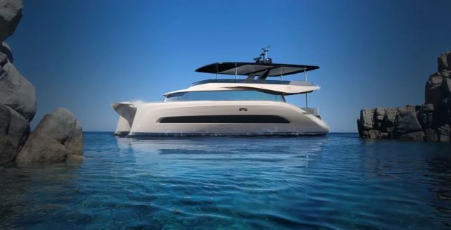 全球第一艘氢动力太阳能环保双体动力艇|游艇|电能|燃料电池|太阳能|