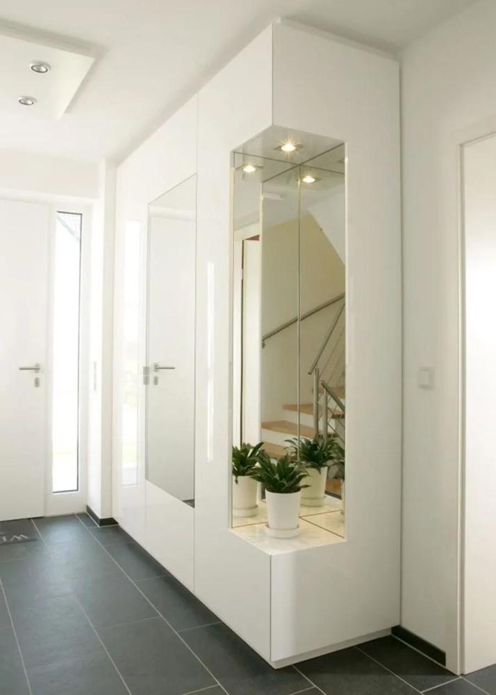 还打柜子现在流行做壁龛能抵好几个收纳箱颜值高省空间