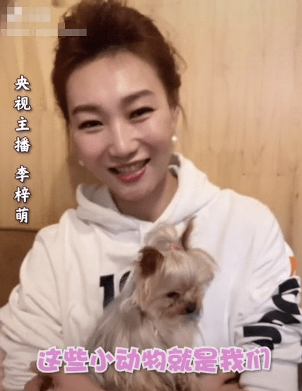 央视名嘴也愁嫁43岁李梓萌曾被公开征婚台下嘟嘴卖萌好显嫩