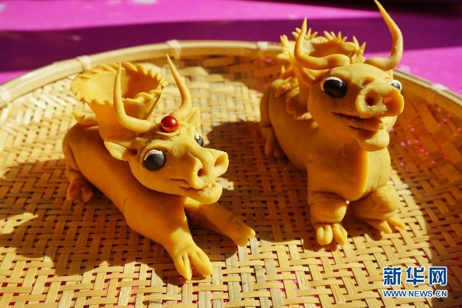 即墨盏盏豆面灯传承百年祈盼人寿年丰