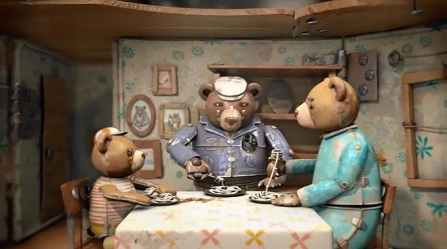 动画短片《熊的故事》家中残留的痕迹,是我记忆里抹不去的印记