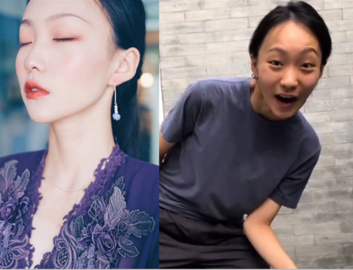 网红卸妆后的样子,艾比整容明显,郝一点不娇俏,邵雨轩最圈粉!