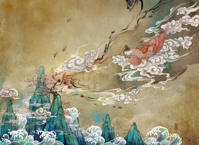 《山海经》中曾经记录过渤海之东有五座仙山,其中有两座沉没到了海洋