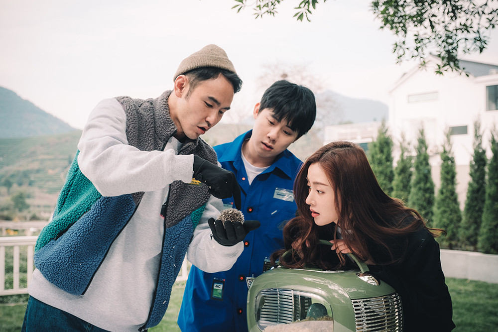 张天爱念念桃花源热播桃源家族睡衣大片记录美好瞬间