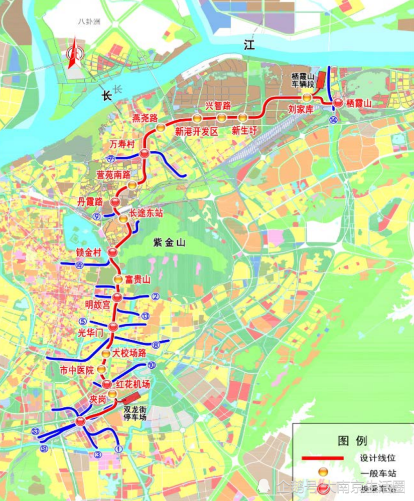 定了南京14条地铁计划表出炉
