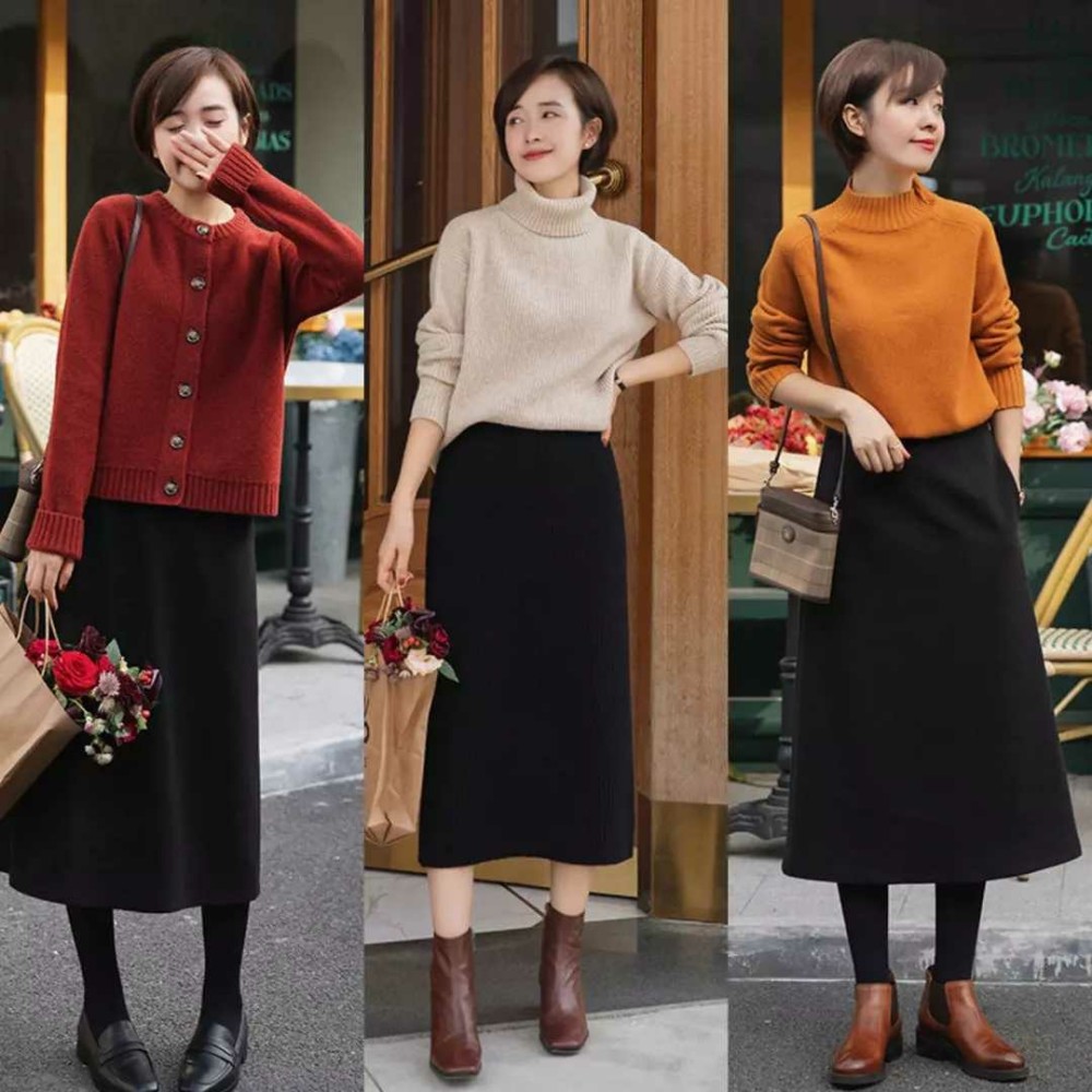 初春必备的针织衫怎么穿这几组搭配值得学习温柔知性又优雅