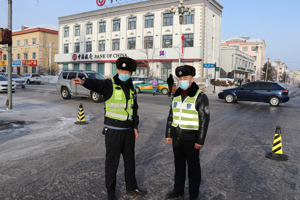 漠河市交通警察大队多措并举确保春节期间道路交通安全