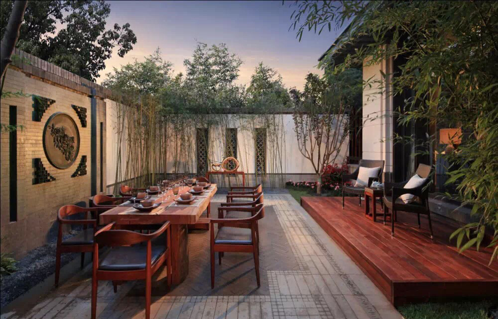 私家"中式庭院"设计,恬静自然的中式花园,才是院子应有的样子