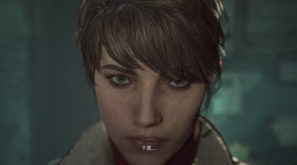 之后游戏就马上进入了动画,并且画面一开始就是玛丽安直视屏幕的脸