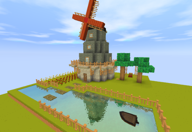 迷你世界官方评选古风建筑榜单看完榜一之后只能说当之无愧