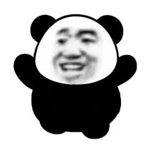 表情包抖音超火动态熊猫头